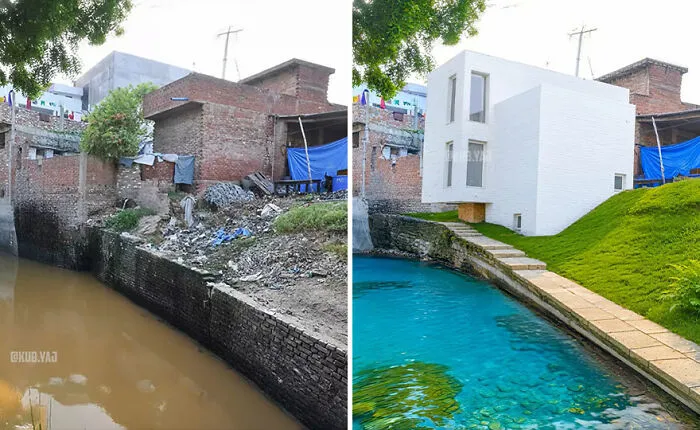 35 Stunning Before-And-After Photos Of Abandoned Places Transformed By Kou Yang