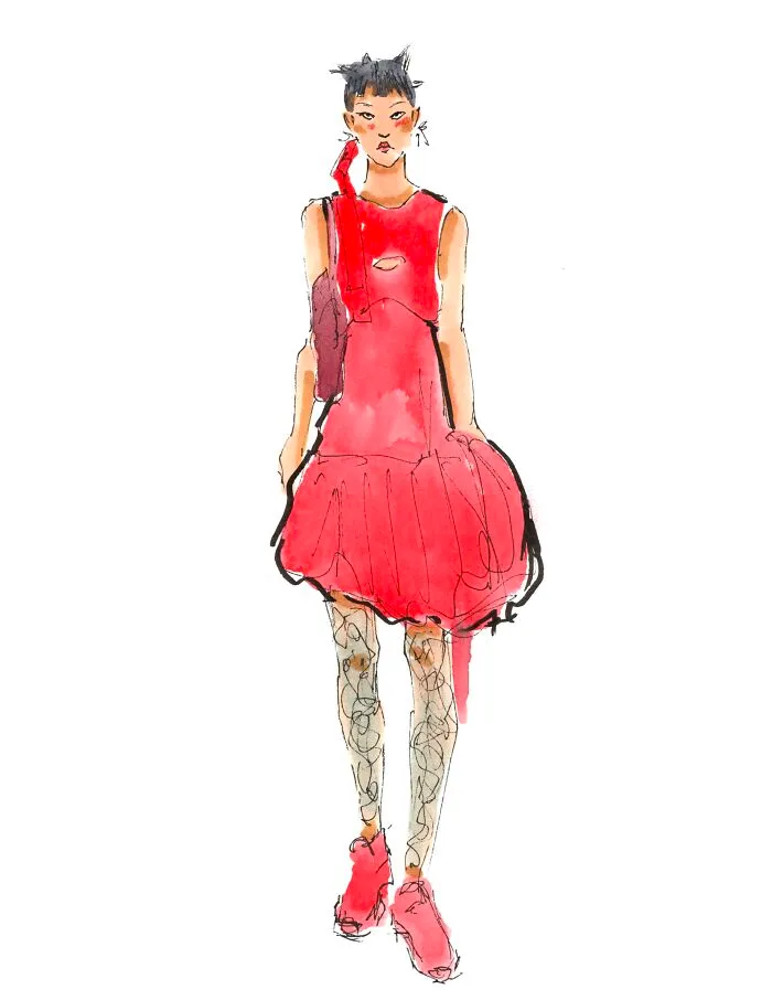 I Can’t Stop Sketching Fashion At Events, Here Are 25 Of My Works