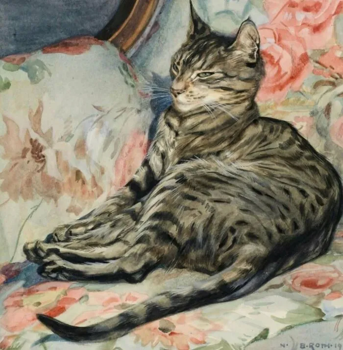 35 Adorables imágenes de gatos a través de la historia mostrando que siempre fueron los protagonistas