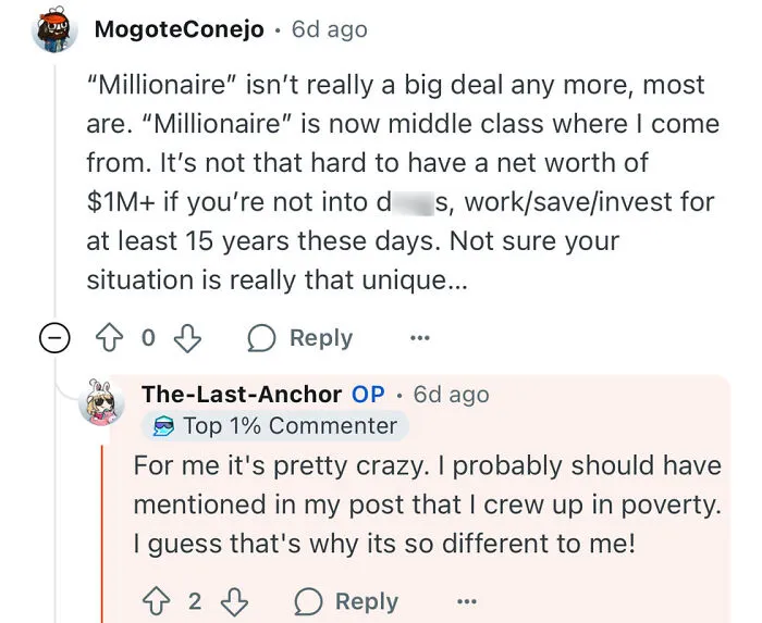 Reddit user shares how dating a rich guy changed her life after growing up poor in a heartfelt online discussion.