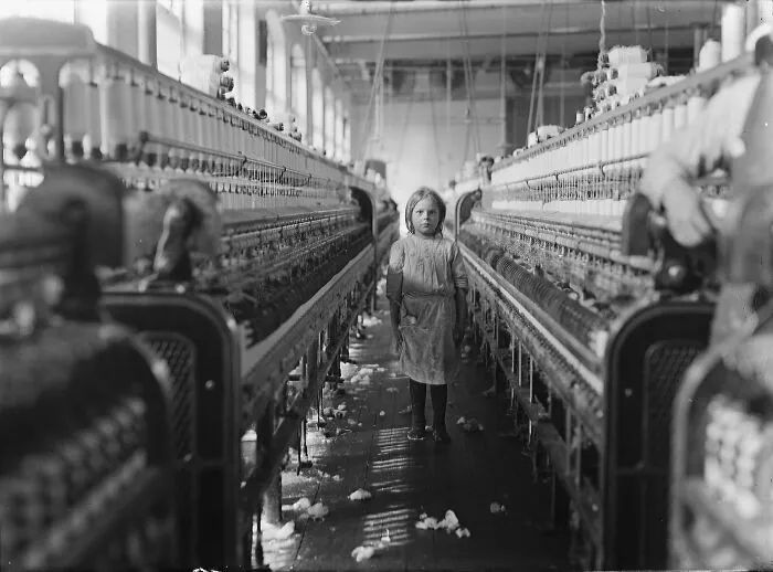 A Little Spinner In The Mollohan Mills, South Carolina, United States, 1908