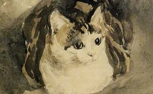 50 Adorable Cat Images From Throughout History That Prove They Were Always The Main Character