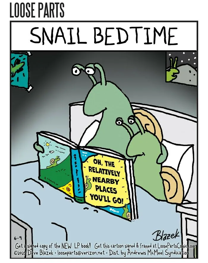 “Loose Parts": 20 Hilariously Absurd Comics By Veteran Cartoonist Dave Blazek (New Pics)
