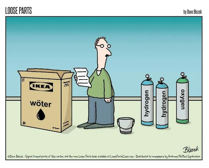 “Loose Parts": 20 Hilariously Absurd Comics By Veteran Cartoonist Dave Blazek (New Pics)