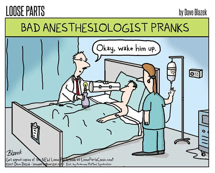 “Loose Parts": 20 Hilariously Absurd Comics By Veteran Cartoonist Dave Blazek (New Pics)