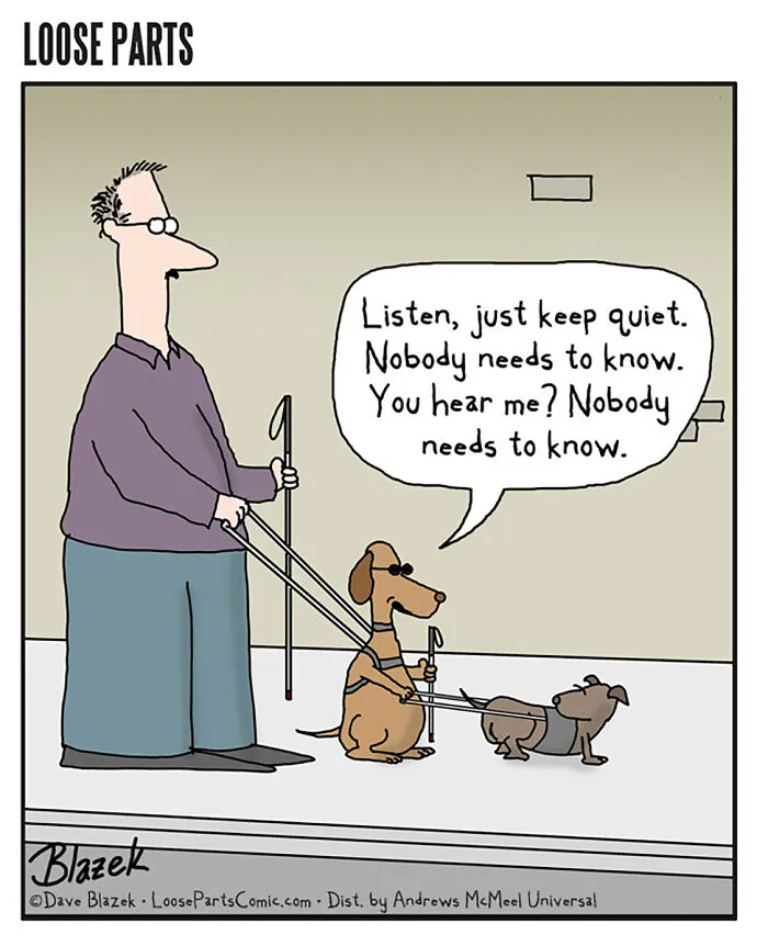 “Loose Parts": 20 Hilariously Absurd Comics By Veteran Cartoonist Dave Blazek (New Pics)
