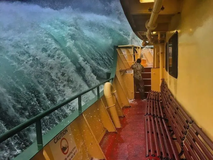 Trabajador del ferry de Sydney