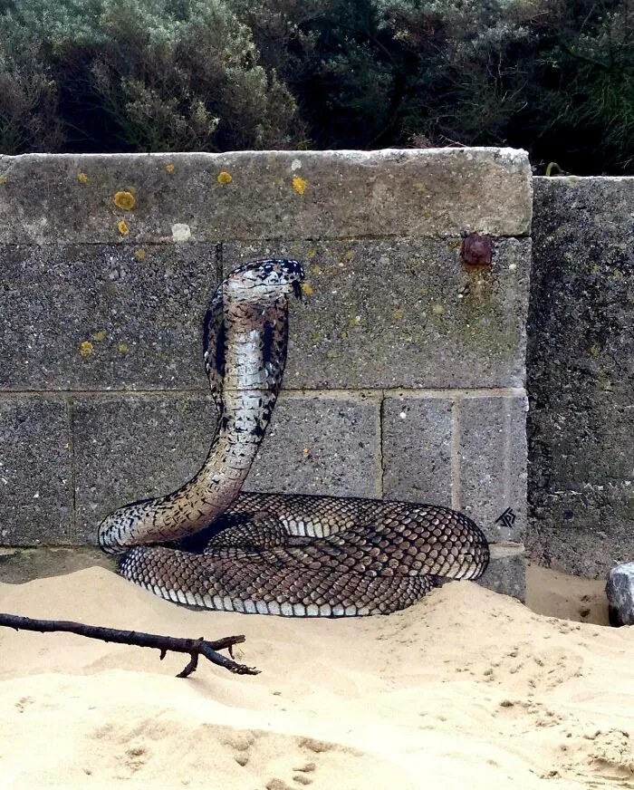 This Artist Creates Graffiti That Interacts With Its Surroundings (50 New Pics)