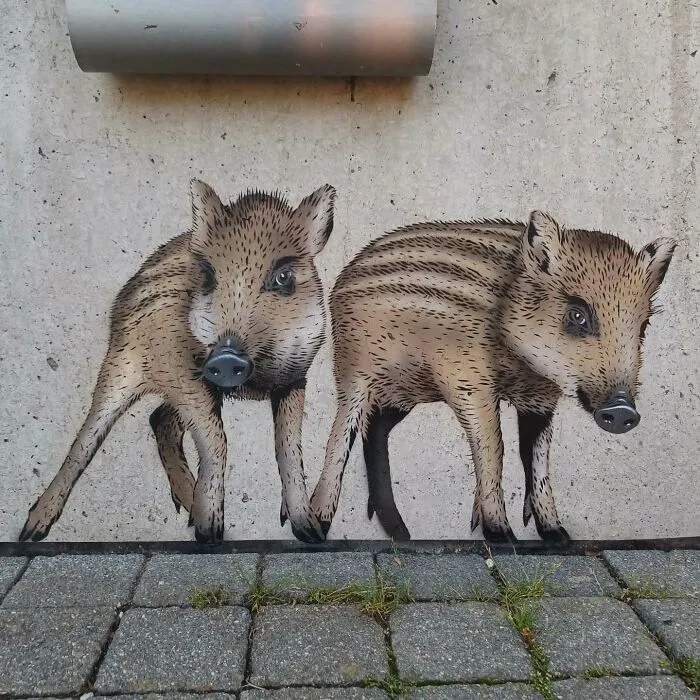 This Artist Creates Graffiti That Interacts With Its Surroundings (50 New Pics)