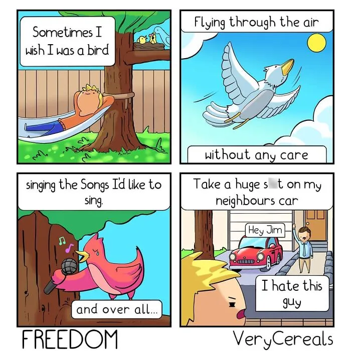 50 Funny, Weird, And Slightly Dark Comics By ‘Very Cereals’