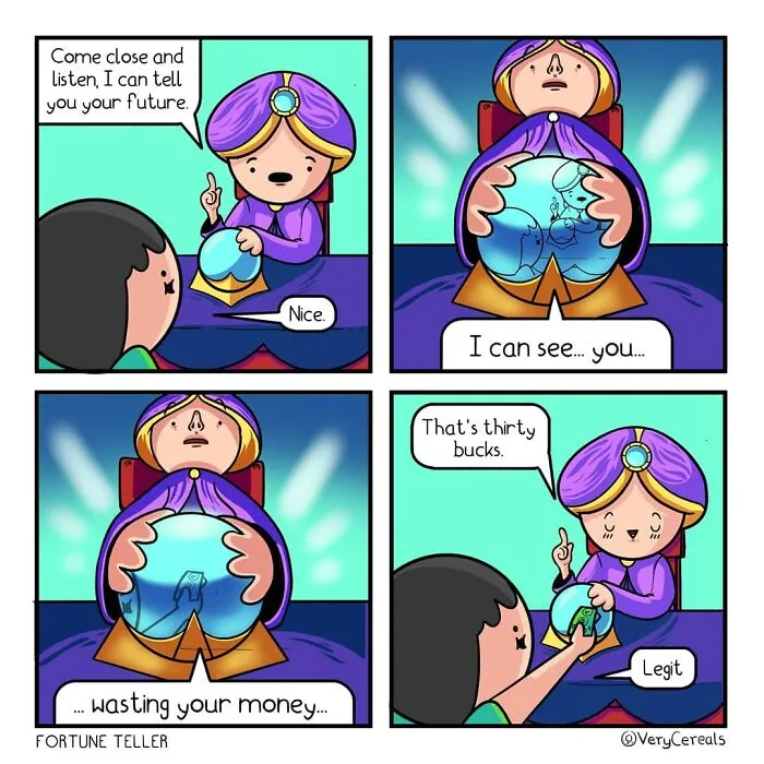 50 Funny, Weird, And Slightly Dark Comics By ‘Very Cereals’