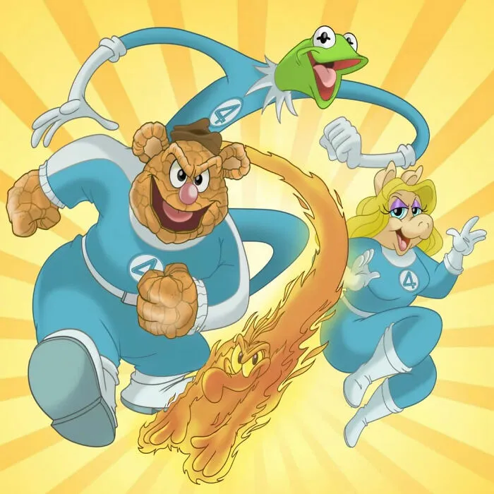 "Fantastic Four" And "The Muppets"