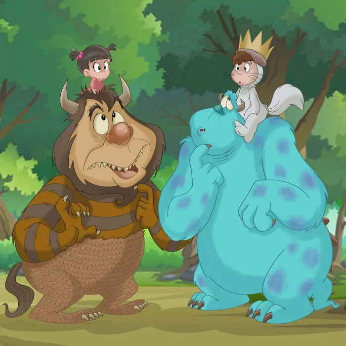 "Monsters, Inc." And "Where The Wild Things Are"