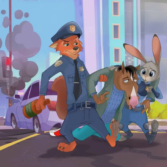 "Zootopia" And "Bojack Horseman"