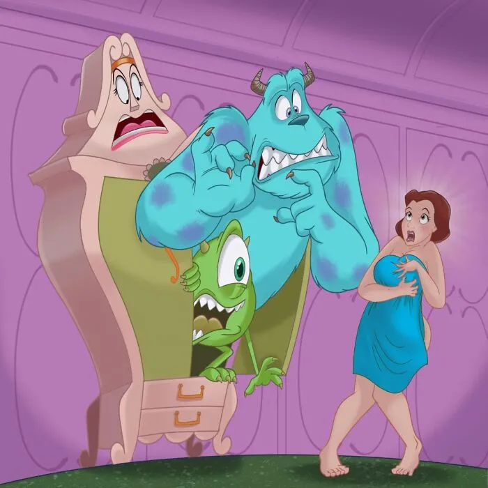 "Beauty And The Beast" And "Monsters, Inc."