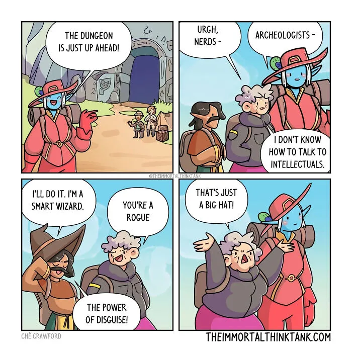 Parenting And Fantasy Gaming Collide In 23 New Comics By This Artist