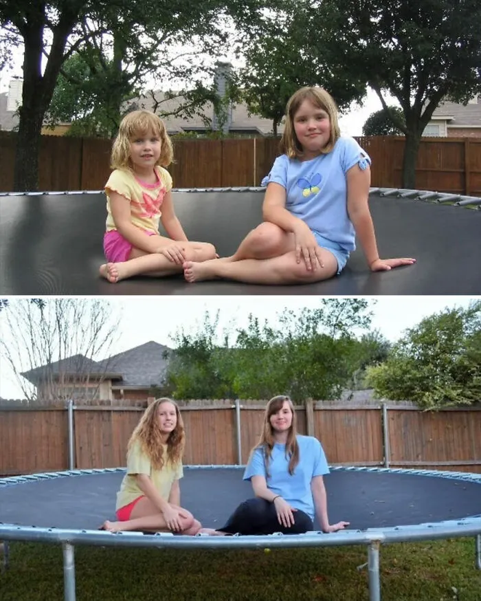 2005 vs. 2015 (Xmas Present To Our Parents)