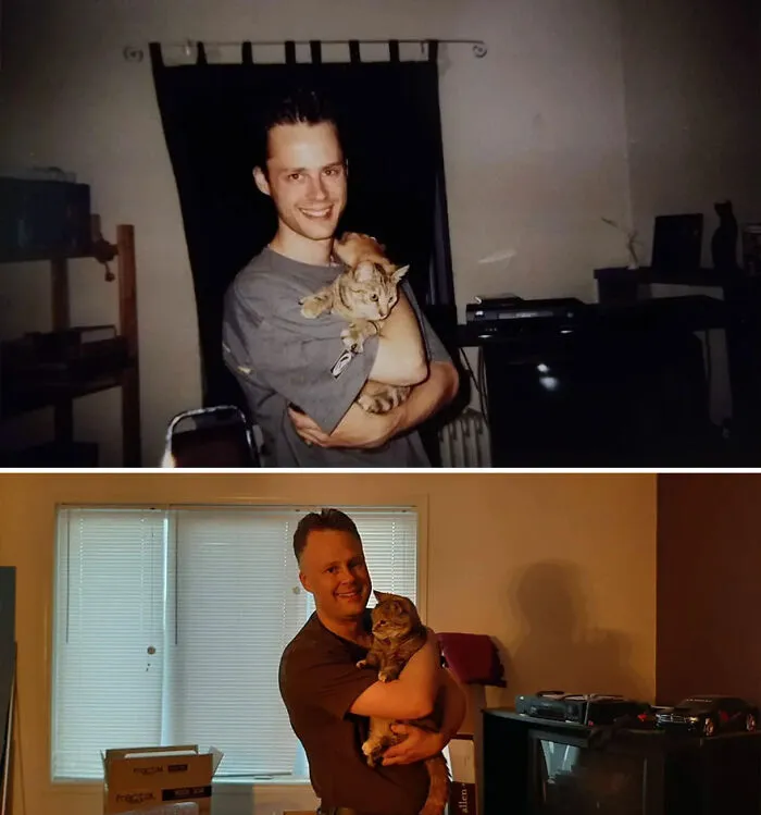 2001 At 26 vs. 2019 At 44 With The Queen (Haley 2001-2021)