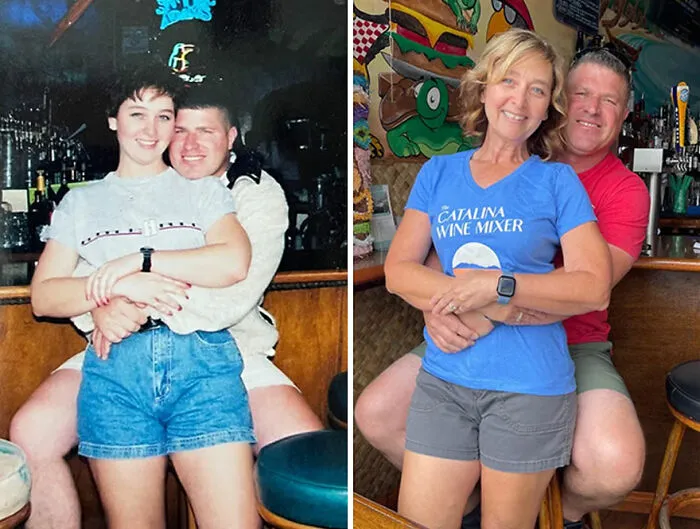 Catalina Bar, 25 Years Apart