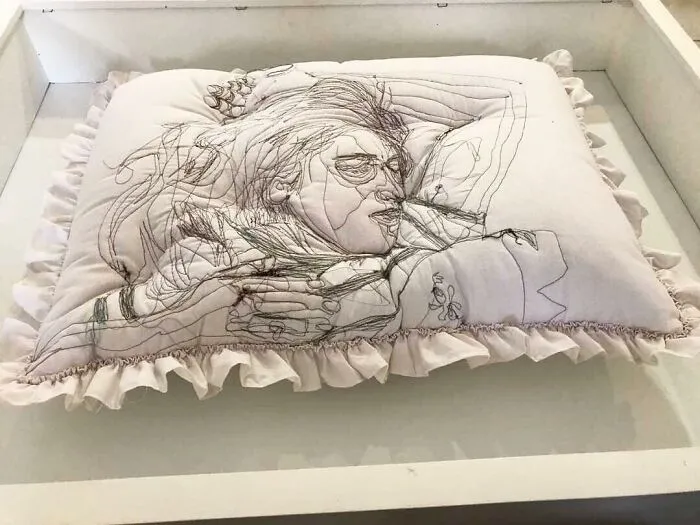 17 Beautiful Pillow Artworks By Maryam Ashkanian Inspired By The Quiet Moments Of Sleep