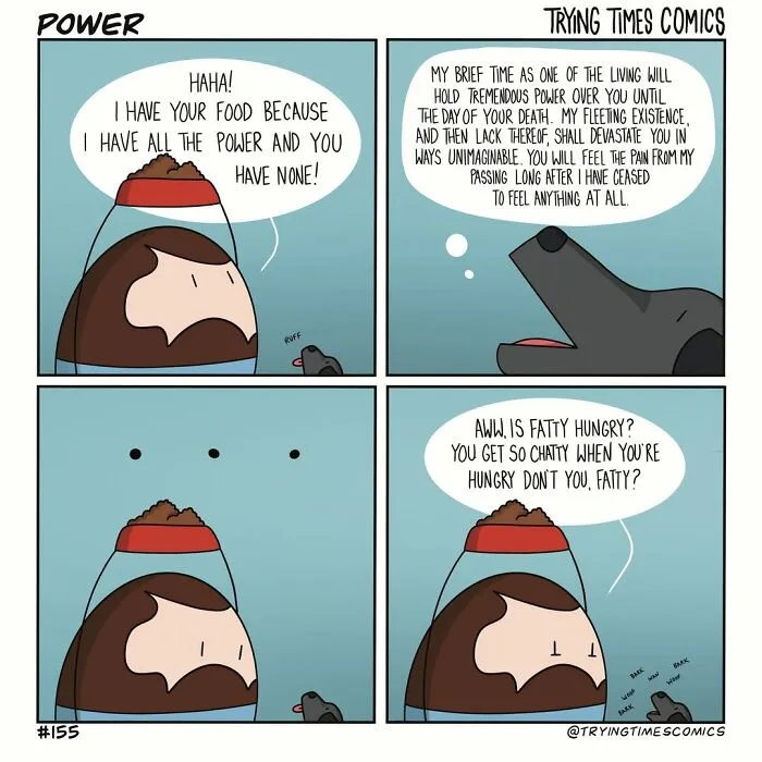 15 Pet Comics By Trying Times Comics That Show The Joy (And Chaos) Of Life With Animals