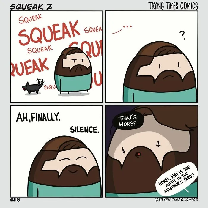 15 Pet Comics By Trying Times Comics That Show The Joy (And Chaos) Of Life With Animals