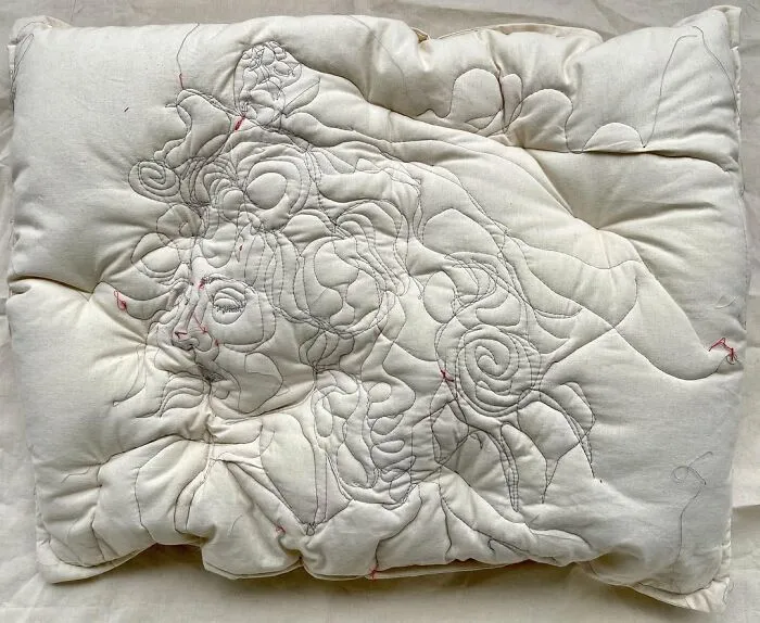 17 Beautiful Pillow Artworks By Maryam Ashkanian Inspired By The Quiet Moments Of Sleep