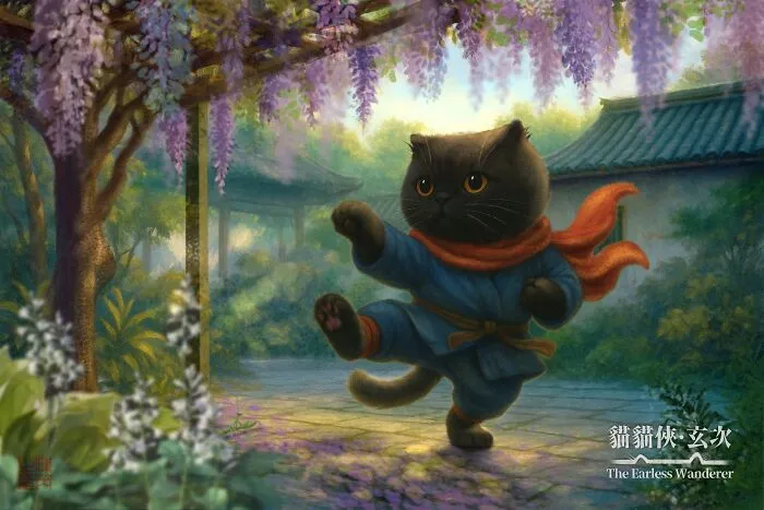 The Earless Wanderer: Sparring Beneath The Wisteria