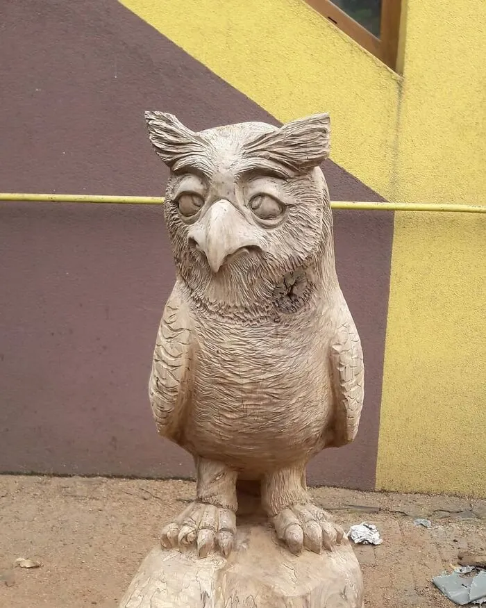 Artist Turns Tree Stumps Into Magical Sculptures, And Here Are 20 Of His Best Creations