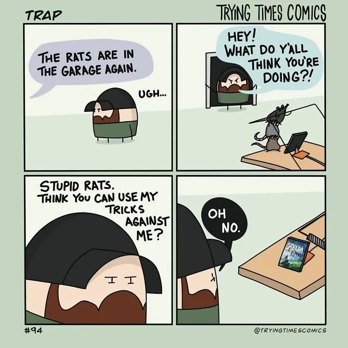 15 Pet Comics By Trying Times Comics That Show The Joy (And Chaos) Of Life With Animals