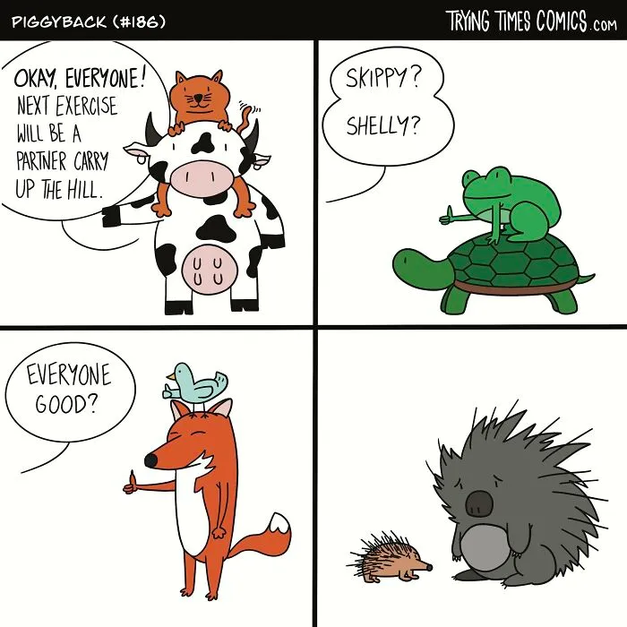 15 Pet Comics By Trying Times Comics That Show The Joy (And Chaos) Of Life With Animals