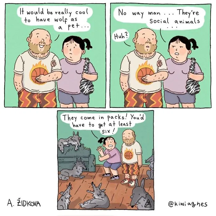 33 Funny Comics Made By This Artist In Hopes Of Sharing A Laugh With Somebody (New Pics)