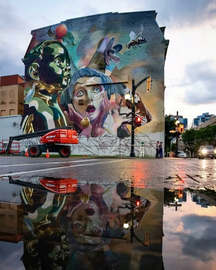 40 Powerful Murals By Alexander “Vizsla” Bacon That Merge Graffiti Culture With Fine Art