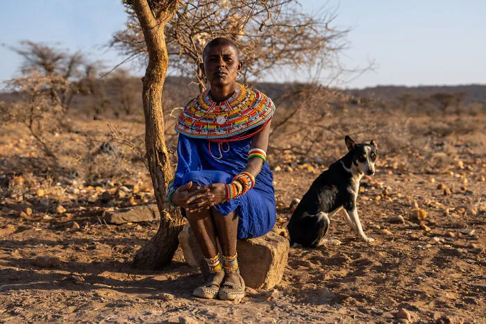 Woman Of The Samburu Tribe, Kenya. Beads Have Been An Integral Part Of Samburu Culture Since Before Europeans Arrived