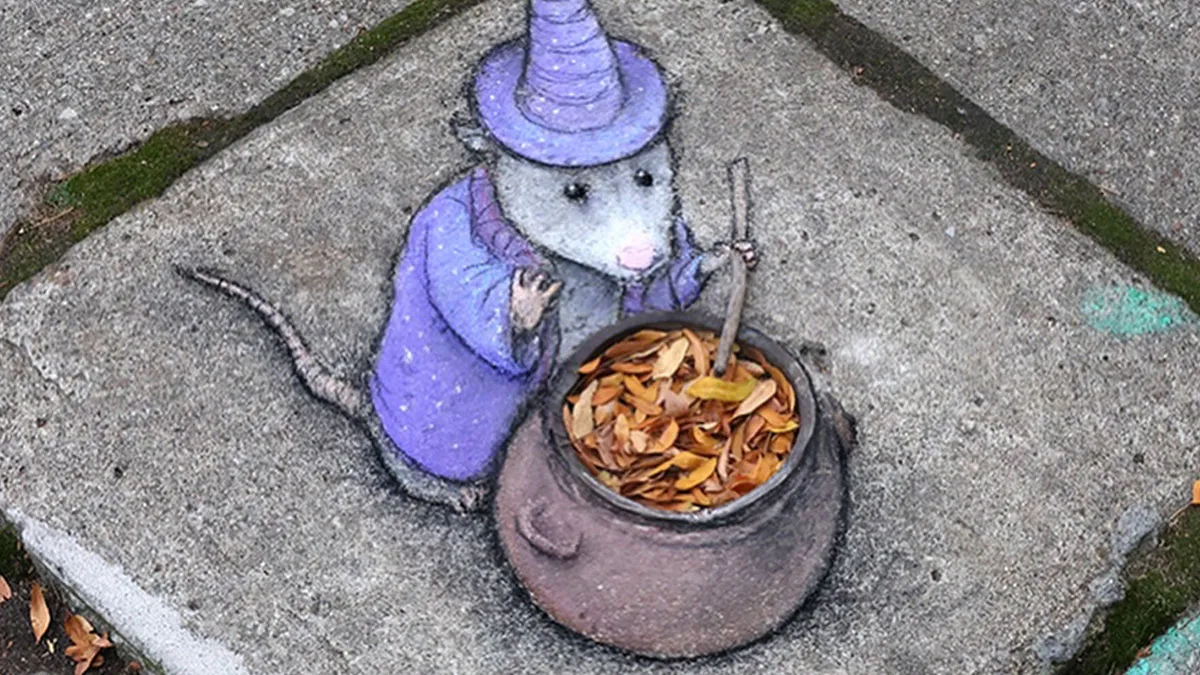 This Artist Continues To Draw Improvised Characters In Random Places (50 New Pics)