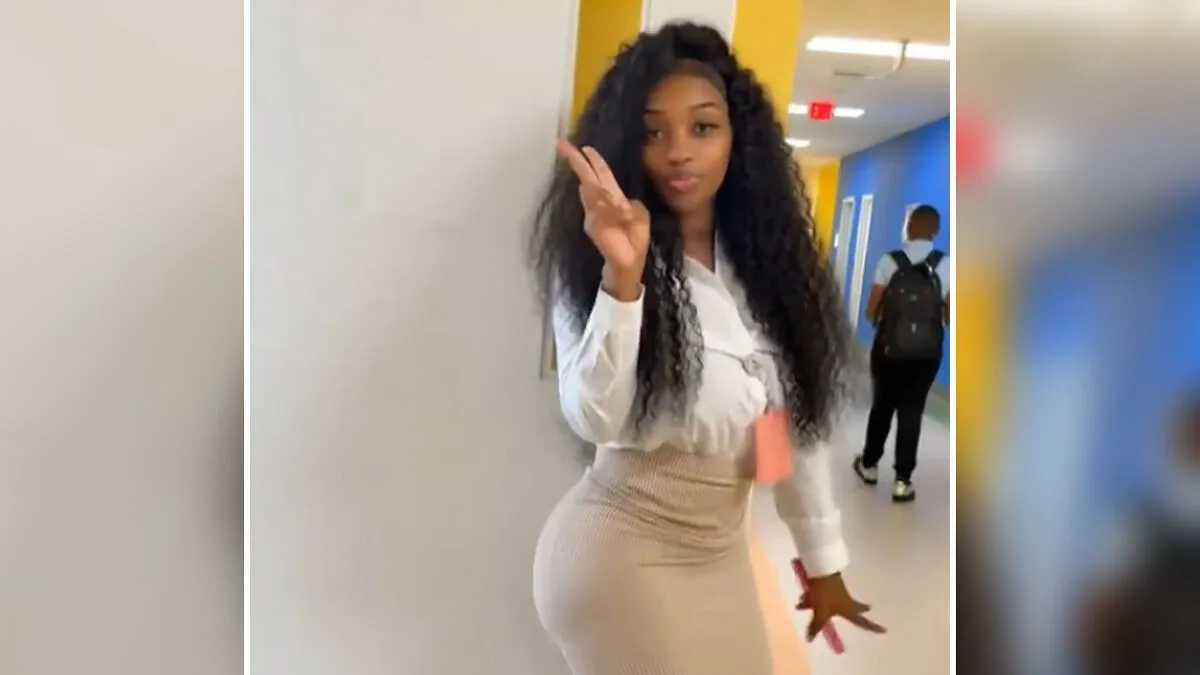 Teacher Sparks Viral Debate After "Showing Off Too Many Curves" For Back-To-School