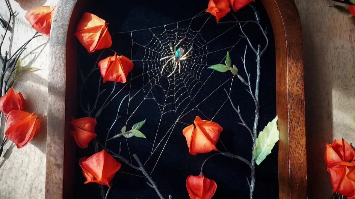 I Handmake Spider Webs