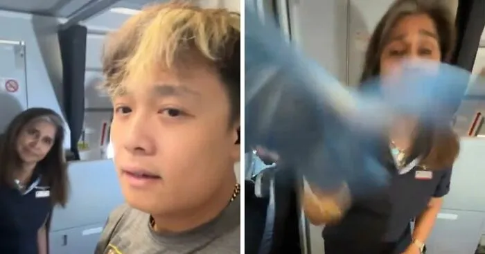 Man Caught Vaping On Plane Gives Bizarre Excuse After Fight With Flight Attendant