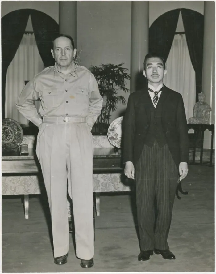 Emperor Hirohito And General Macarthur, 1945