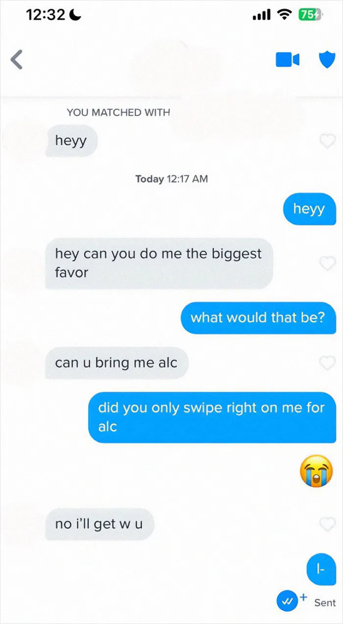 Text message exchange showing toxic behavior in dating, illustrating how nice girls can be as toxic as nice guys.