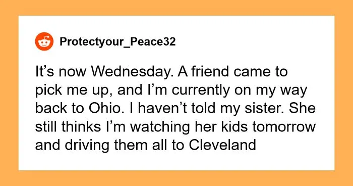 Sister Lies About Road Trip Plans, Then Cries To The Whole Family When Her Sister Leaves