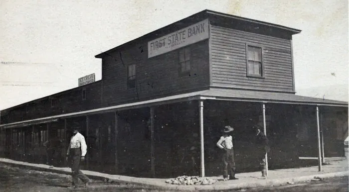 First State Bank Of Las Vegas, Las Vegas, Nevada, Circa 1905-1920