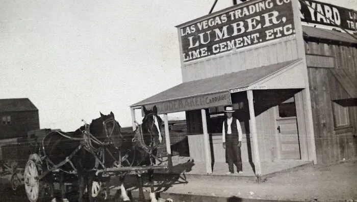 Las Vegas Trading Company Store, Las Vegas, Nevada, Circa 1905