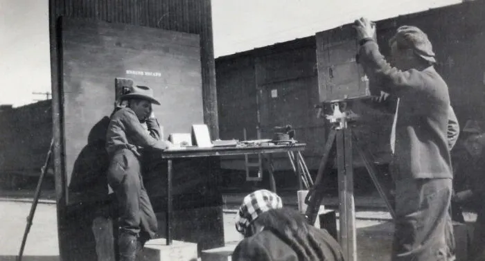 Movie Set, Las Vegas, Nevada, 1915