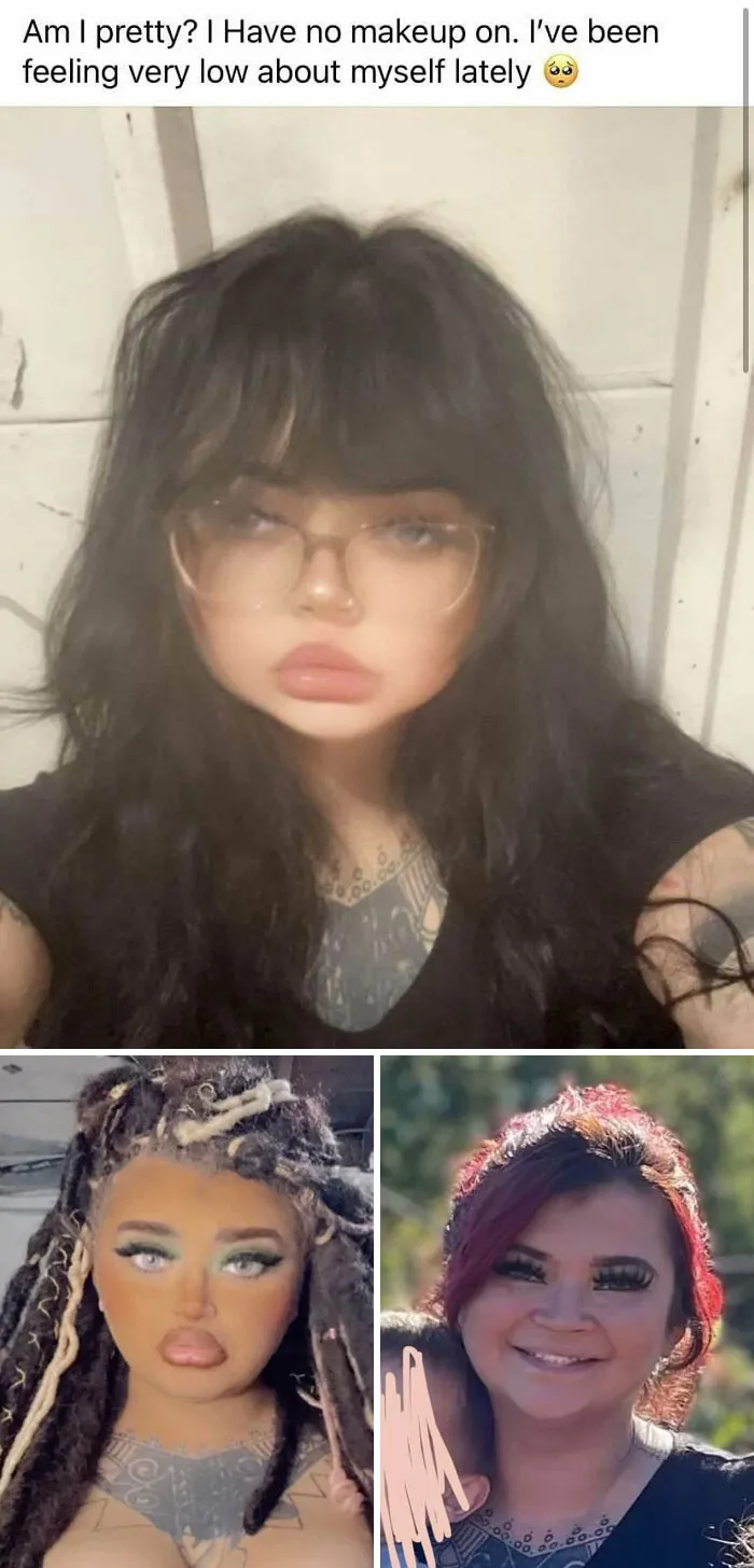 No Makeup, But 94 Filters 