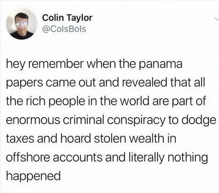 The Ongoing Non-Investigation