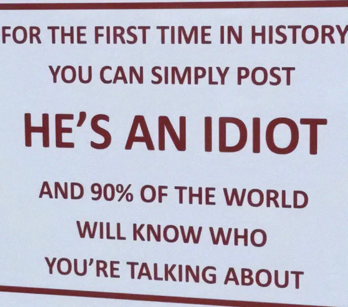 Who Are They Talking About?