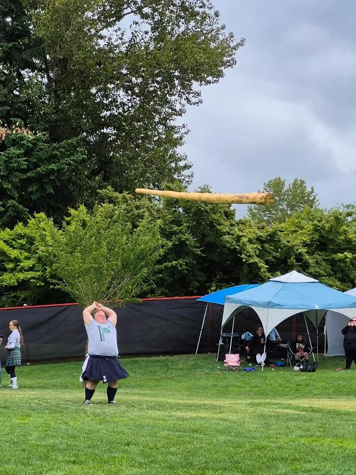 Caber Toss Last Month