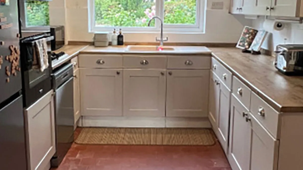 Woman Shows Off DIY Kitchen Renovation After Husband Hates It, The Internet Loves It