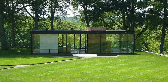 The Glass House By Philip Johnson